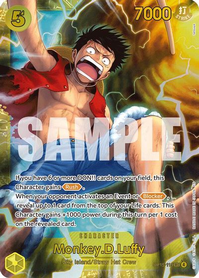 Monkey.D.Luffy [Foil] OP15-119