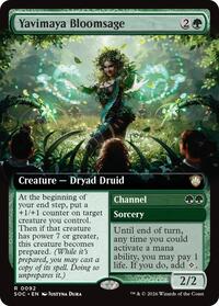 Yavimaya Bloomsage (Extended Art) - Commander: Secrets of Strixhaven #92