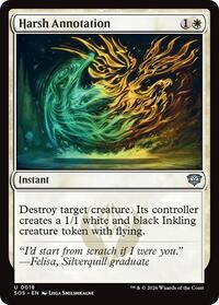 Harsh Annotation - Secrets of Strixhaven - 18