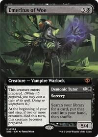 Emeritus of Woe (Extended Art) - Secrets of Strixhaven #324