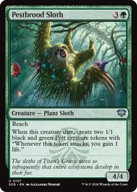Pestbrood Sloth - Secrets of Strixhaven - 157