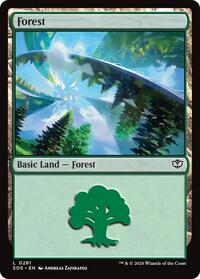 Forest (0281) - Secrets of Strixhaven - 281
