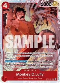Monkey.D.Luffy - The Time of Battle #OP16-015