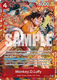 Monkey.D.Luffy (Alternate Art) - The Time of Battle #OP16-015