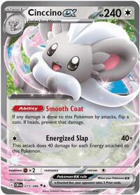 Cinccino ex - 073/086 - ME04: Chaos Rising - 073/086