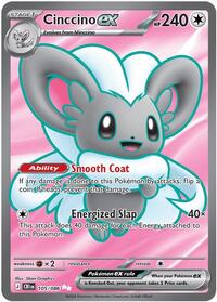 Cinccino ex - Chaos Rising #105/086
