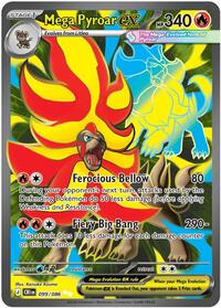 Mega Pyroar ex - 099/086 - ME04: Chaos Rising - 099/086