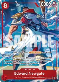Edward.Newgate (Alternate Art) - The Time of Battle #OP16-003