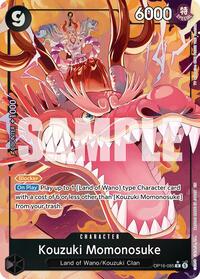 Kouzuki Momonosuke (085) (Alternate Art) - The Time of Battle #OP16-085