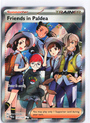 Friends in Paldea Ultra Rare SV: Prismatic Evolutions 137/131 NM