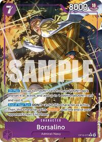 Borsalino (Alternate Art) - The Time of Battle #OP16-073