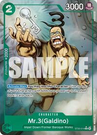 Mr.3(Galdino) (Full Art) - Starter Deck EX: Luffy & Ace #ST30-014