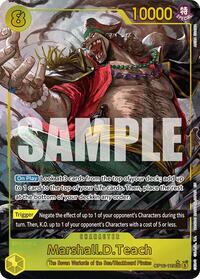 Marshall.D.Teach (119) (Alternate Art) - The Time of Battle #OP16-119