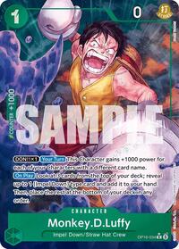 Monkey.D.Luffy (034) (Alternate Art) - The Time of Battle #OP16-034