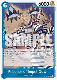 Prisoner of Impel Down - The Time of Battle #OP16-042