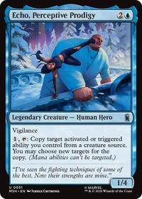 Echo, Perceptive Prodigy - Marvel Super Heroes - 51
