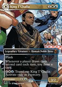 King T'Challa (Borderless) (0346) - Marvel Super Heroes #346