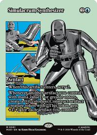 Simulacrum Synthesizer (Borderless) - Marvel Universe Eternal-Legal #61
