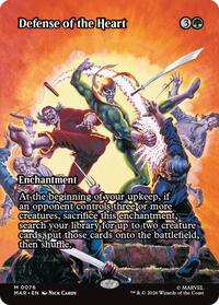 Defense of the Heart (Borderless) - Marvel Universe Eternal-Legal - 76
