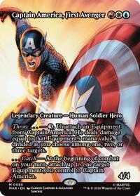 Captain America, First Avenger (Borderless) - Marvel Universe Eternal-Legal #88