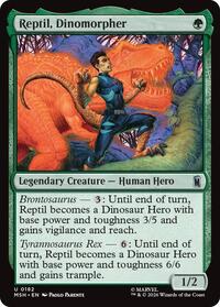 Reptil, Dinomorpher - Marvel Super Heroes - 182