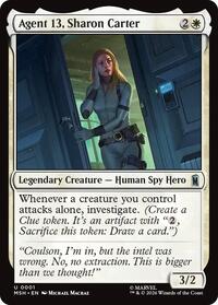 Agent 13, Sharon Carter - Marvel Super Heroes - 1