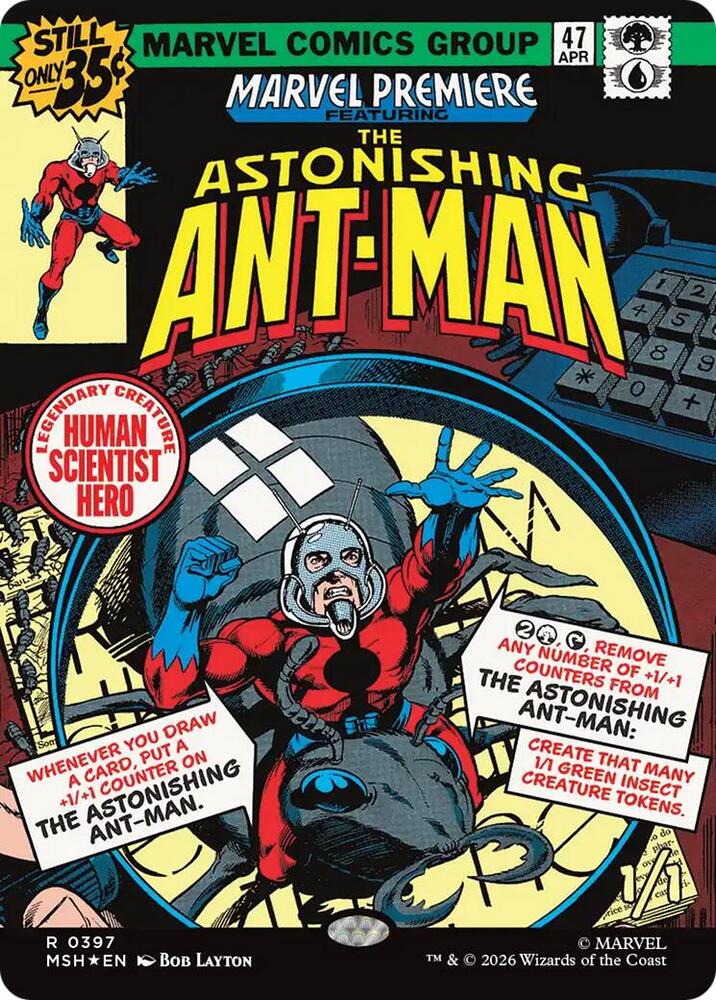 The Astonishing Ant-Man (Borderless) - Marvel Super Heroes #397