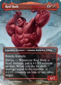 Red Hulk (Borderless) - Marvel Super Heroes - 329