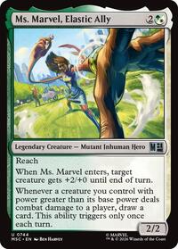 Ms. Marvel, Elastic Ally - Commander: Marvel Super Heroes - 744