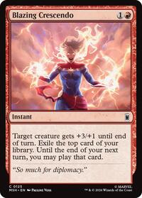 Blazing Crescendo - Marvel Super Heroes - 125