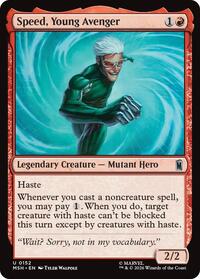 Speed, Young Avenger - Marvel Super Heroes - 152