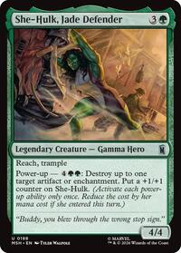 She-Hulk, Jade Defender - Marvel Super Heroes - 188