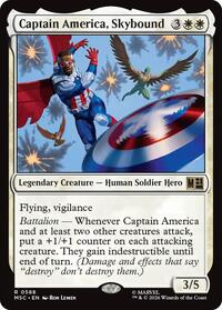 Captain America, Skybound - Commander: Marvel Super Heroes - 588