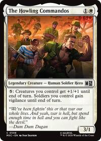 The Howling Commandos - Commander: Marvel Super Heroes - 598