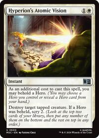 Hyperion's Atomic Vision - Commander: Marvel Super Heroes - 600
