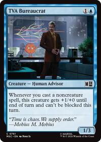 TVA Bureaucrat - Commander: Marvel Super Heroes - 761