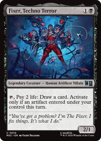 Fixer, Techno Terror - Commander: Marvel Super Heroes - 656