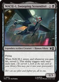 MACH-1, Swooping Scoundrel - Commander: Marvel Super Heroes - 662