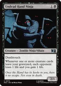 Undead Hand Ninja - Commander: Marvel Super Heroes - 670