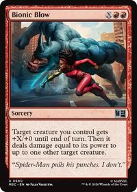 Bionic Blow - Commander: Marvel Super Heroes - 680