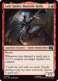 Lady Spider, Maybelle Reilly - Commander: Marvel Super Heroes - 695