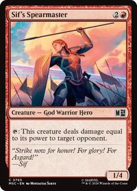 Sif's Spearmaster - Commander: Marvel Super Heroes - 765