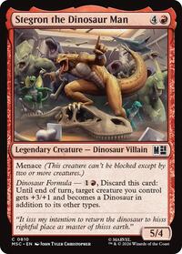 Stegron the Dinosaur Man - Commander: Marvel Super Heroes - 810