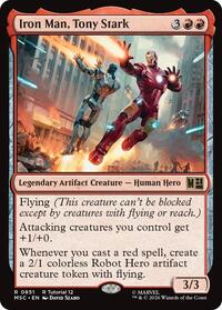 Iron Man, Tony Stark (0851) - Commander: Marvel Super Heroes - 851