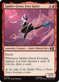 Spider-Gwen, Free Spirit - Commander: Marvel Super Heroes - 874