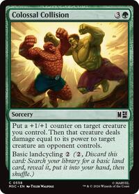 Colossal Collision - Commander: Marvel Super Heroes - 558