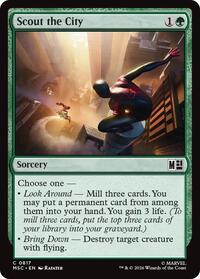 Scout the City - Commander: Marvel Super Heroes - 817