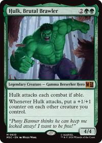 Hulk, Brutal Brawler - Commander: Marvel Super Heroes #833