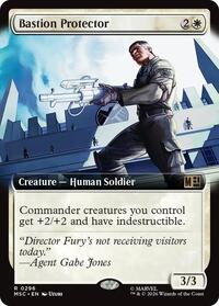 Bastion Protector (Extended Art) - Commander: Marvel Super Heroes - 296
