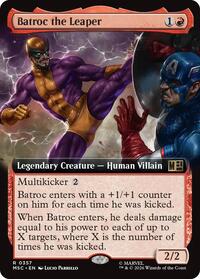 Batroc the Leaper (Extended Art) - Commander: Marvel Super Heroes - 357